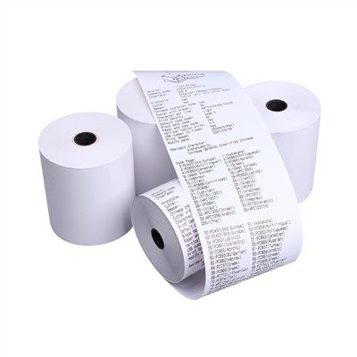 3 1/8'' X 220' termal qog'oz rulosi